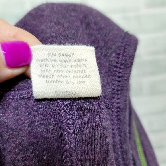 Victorias Secret Size S Purple Ribbed Racerback Super Soft Underware Romper - Picture 8 of 8